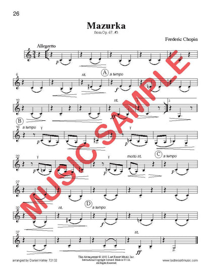 Intermediate Music for Four, Volume 1 - Last Resort Music Publishing