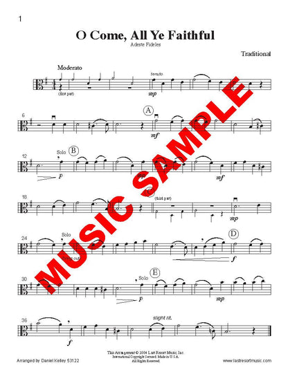 Intermediate Music for Three, Christmas - Last Resort Music Publishing