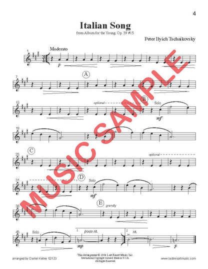 Intermediate Music for Three, Volume 1 - Last Resort Music Publishing