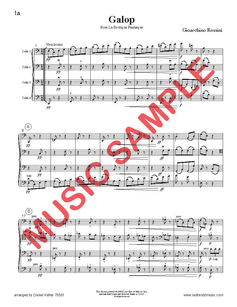 Music for Four Cellos Volume 1 - Last Resort Music Publishing