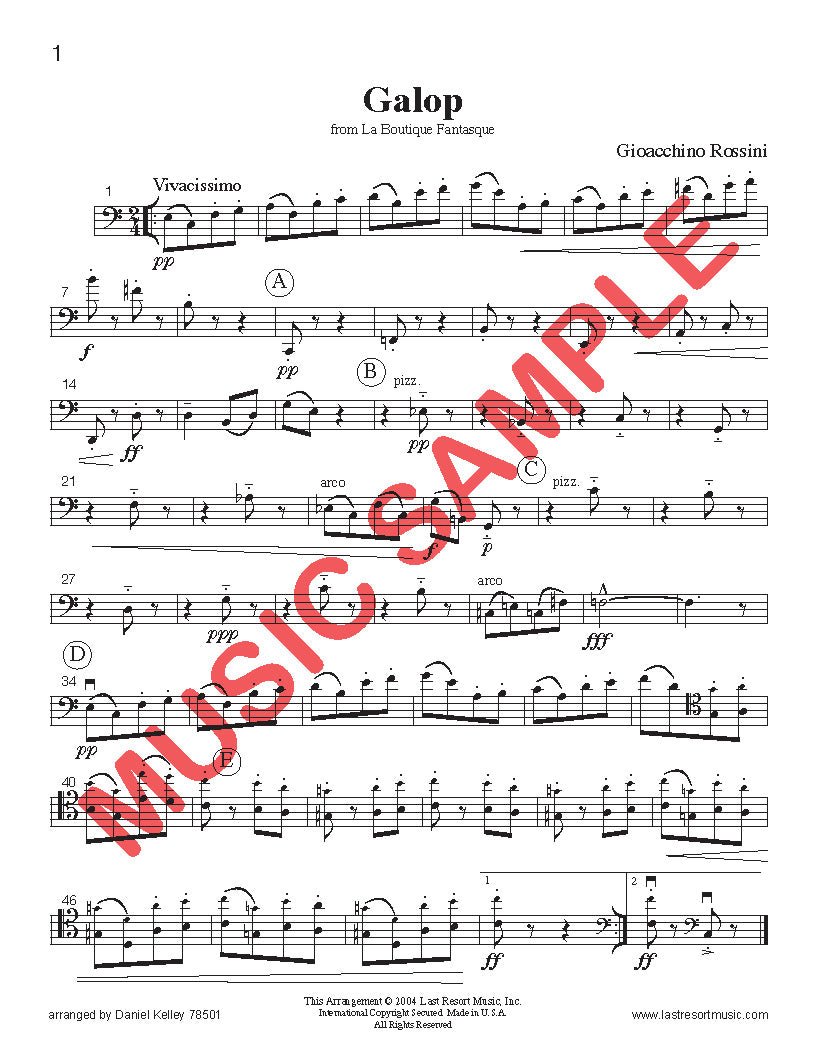 Music for Four Cellos Volume 1 - Last Resort Music Publishing