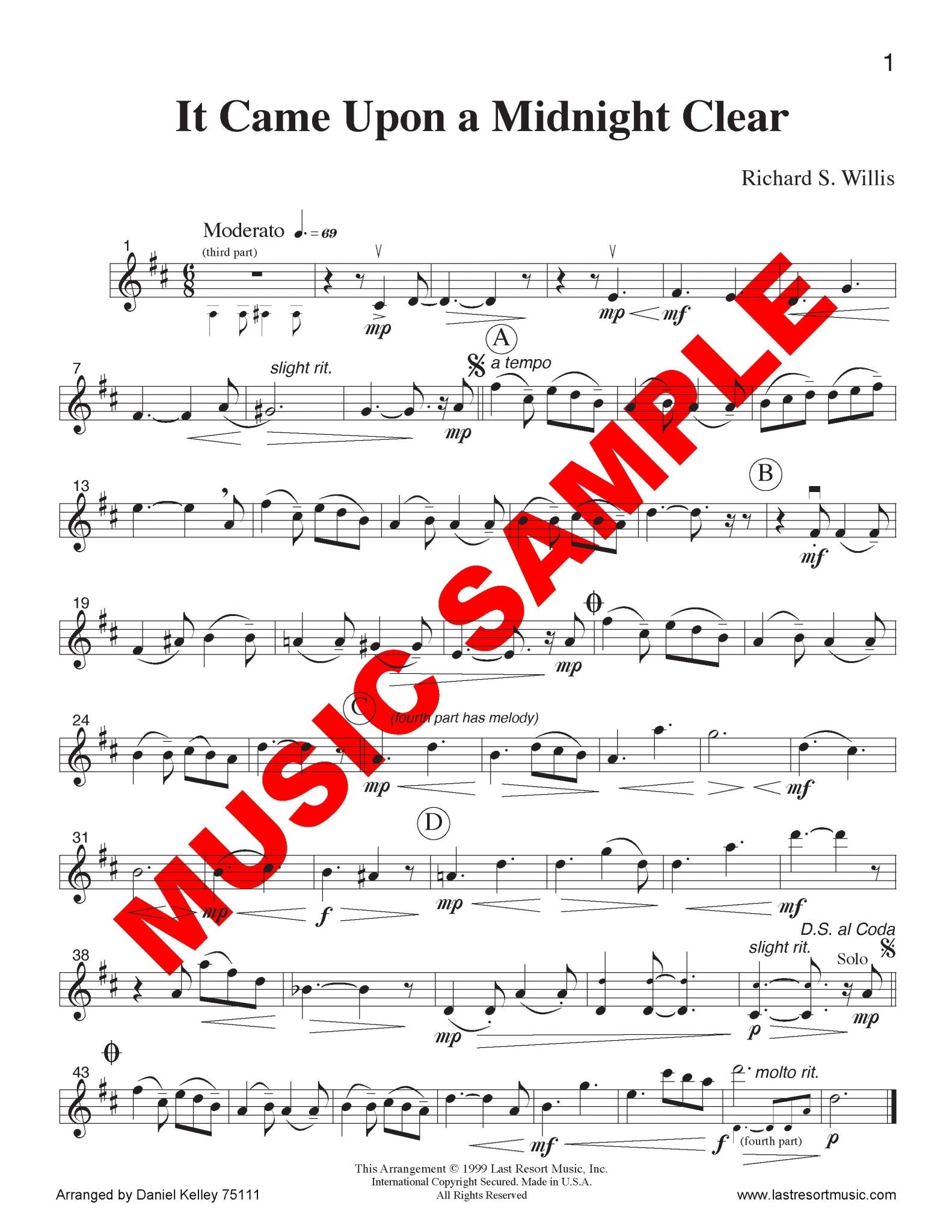 Music for Four, Christmas - Last Resort Music Publishing