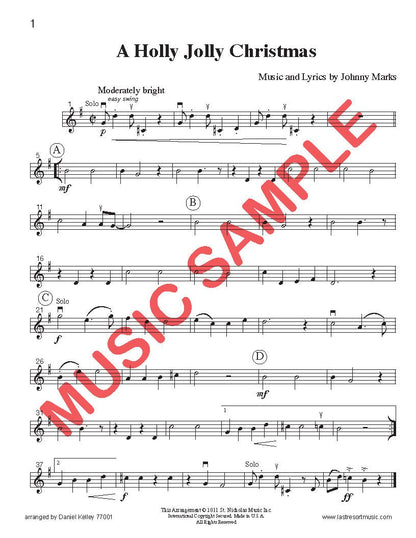 Music for Four, Collection No. 1 - Popular Christmas Favorites - Last Resort Music Publishing