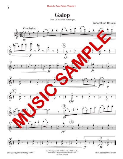 Music for Four Flutes Volume 1 - Last Resort Music Publishing