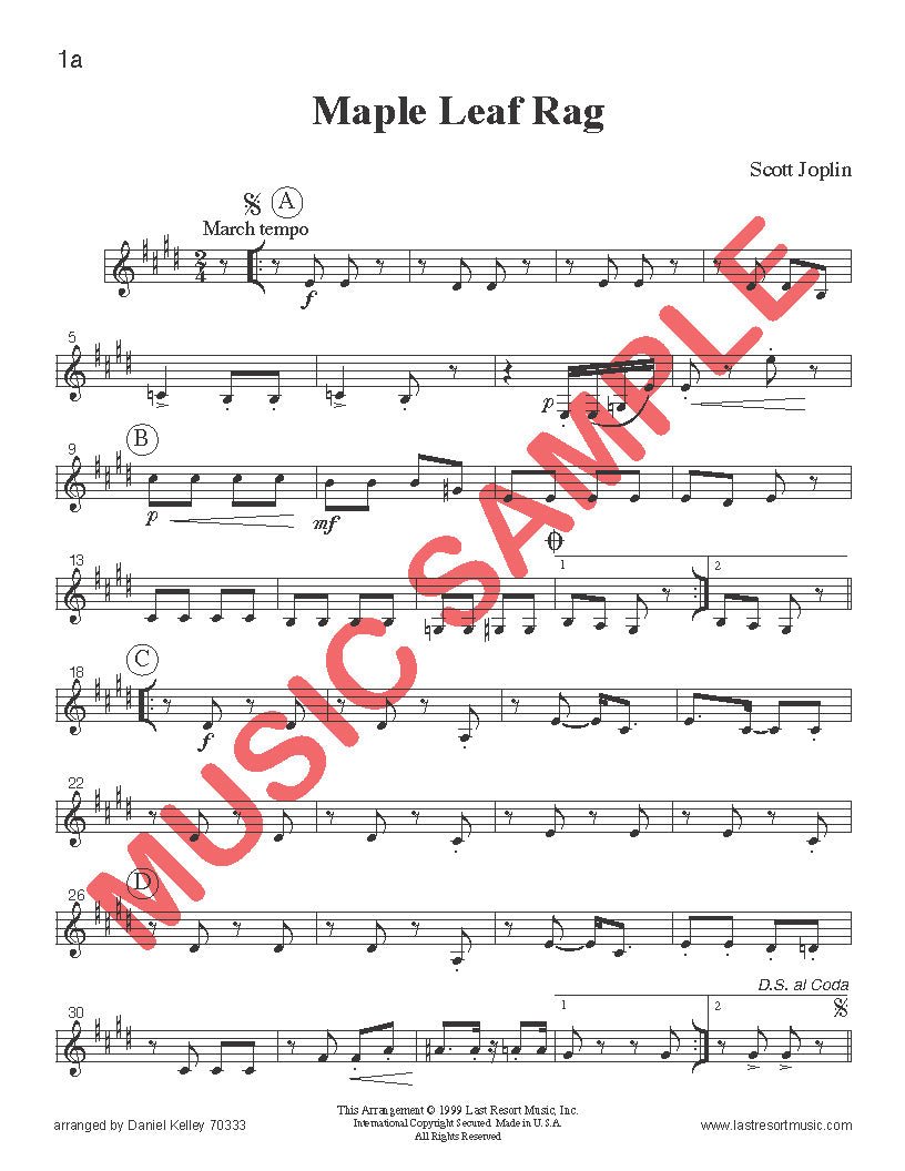Music for Four, Volume 3 - Last Resort Music Publishing
