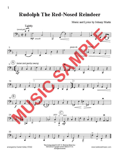 Music for Three Collection No. 2 - Popular Christmas Favorites - Last Resort Music Publishing