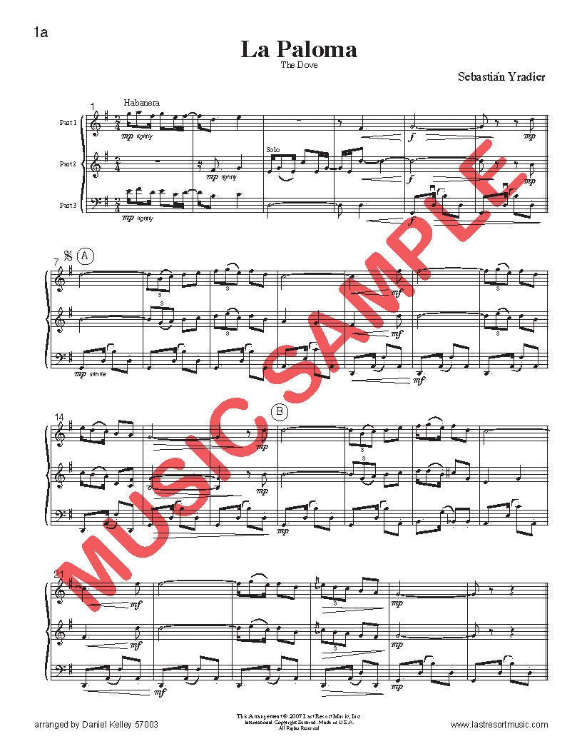 Music for Three Collection No. 3 - Tangos! - Last Resort Music Publishing