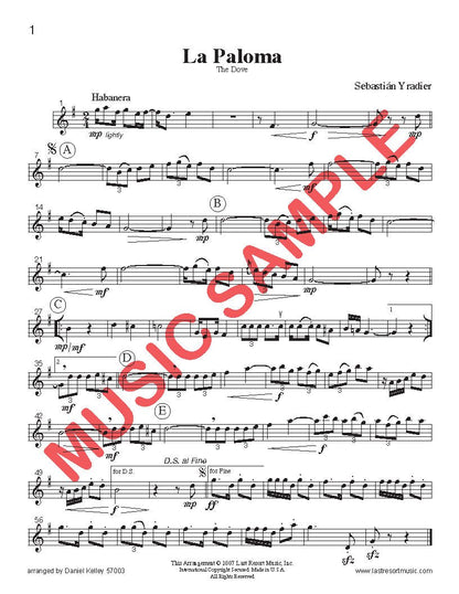 Music for Three Collection No. 3 - Tangos! - Last Resort Music Publishing