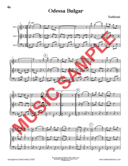 Music for Three Collection No. 7 - Klezmer Dances - Last Resort Music Publishing