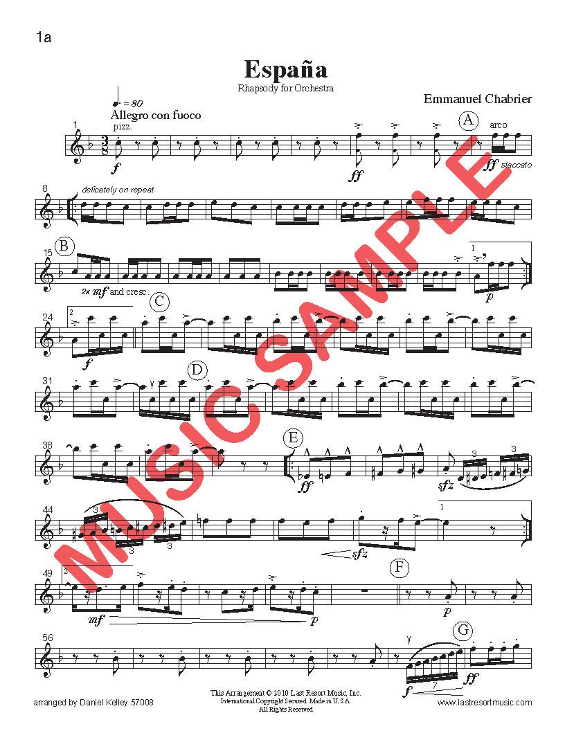 Music for Three Collection No. 8 - España - Last Resort Music Publishing