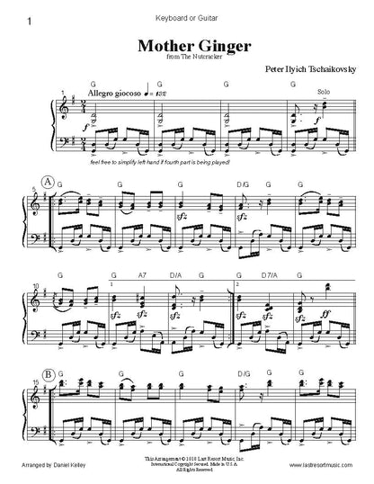 Music for Three Collection - Nutcracker Set 2 - Last Resort Music Publishing