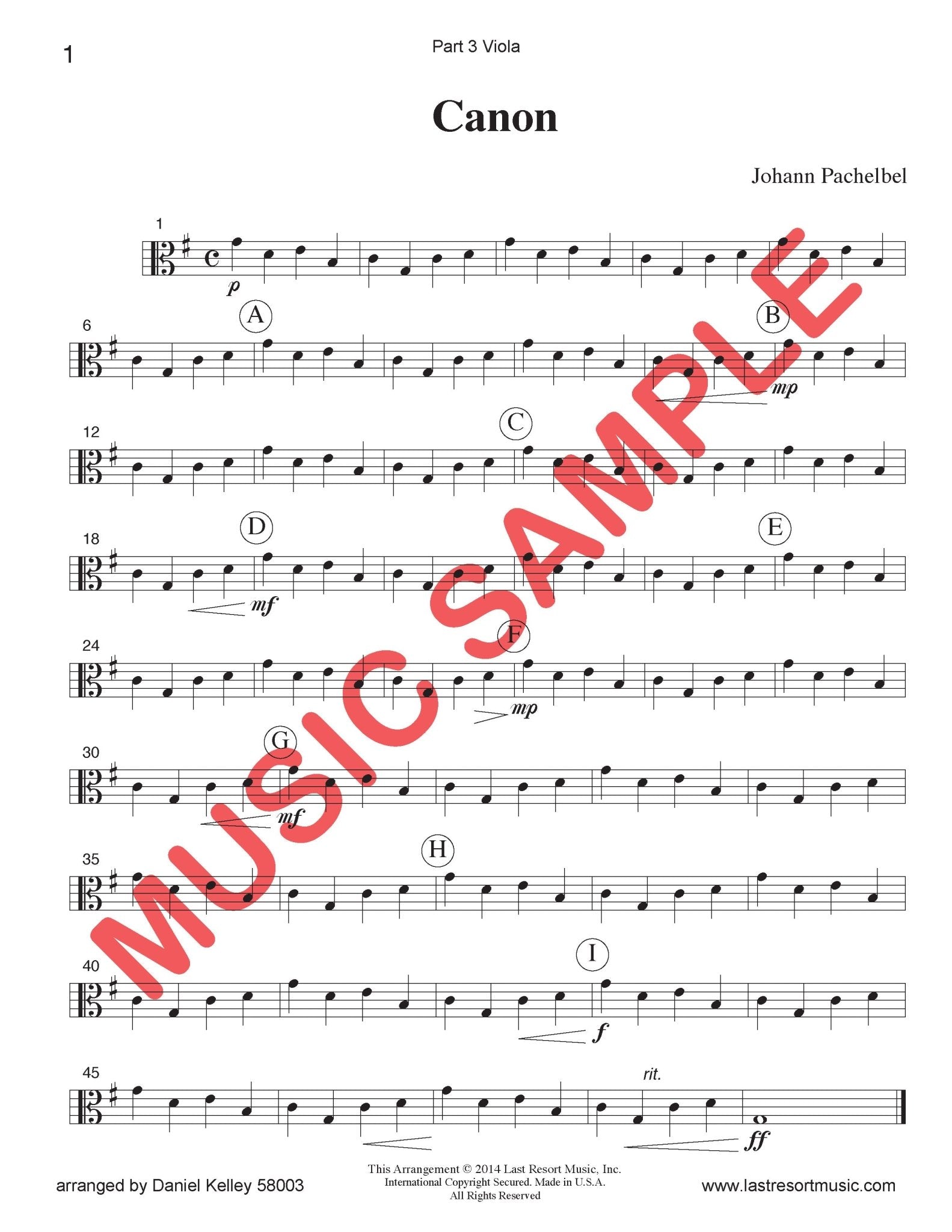 Music for Three Treble Instruments Collection No. 3 - Wedding & Classical Favorites - Last Resort Music Publishing