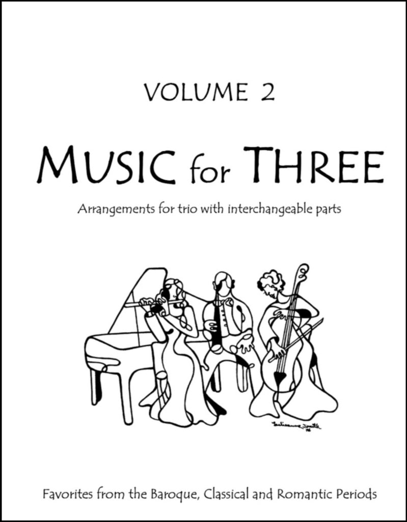 バスクラリネットのためのオーケストラスタディ Vol.2、Vol.3 Music for Three, Volume 2 – Last Resort Music Publishing