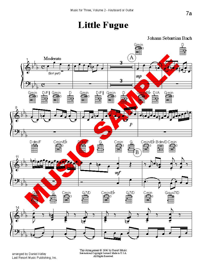 Music for Three, Volume 2 - Last Resort Music Publishing