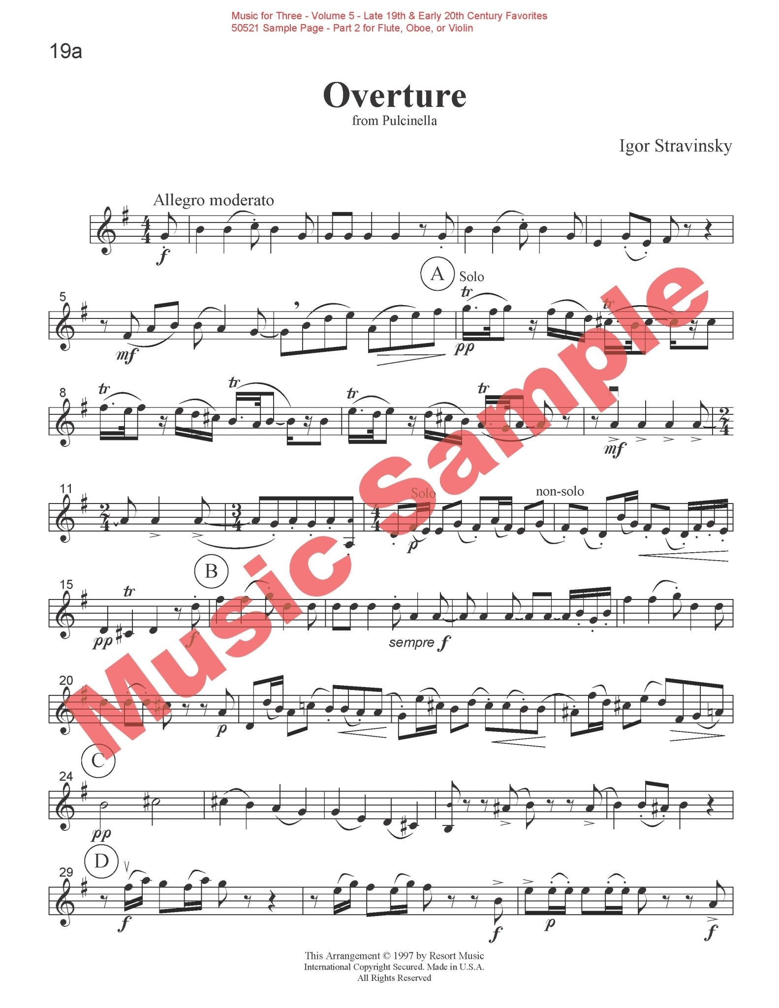 Music for Three, Volume 5 - Last Resort Music Publishing