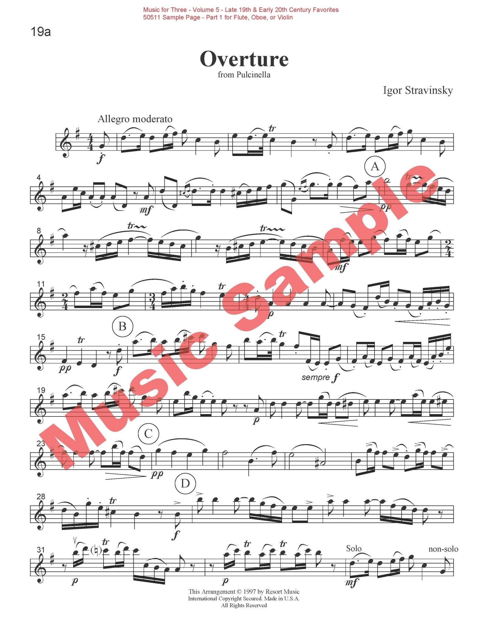 Music for Three, Volume 5 - Last Resort Music Publishing