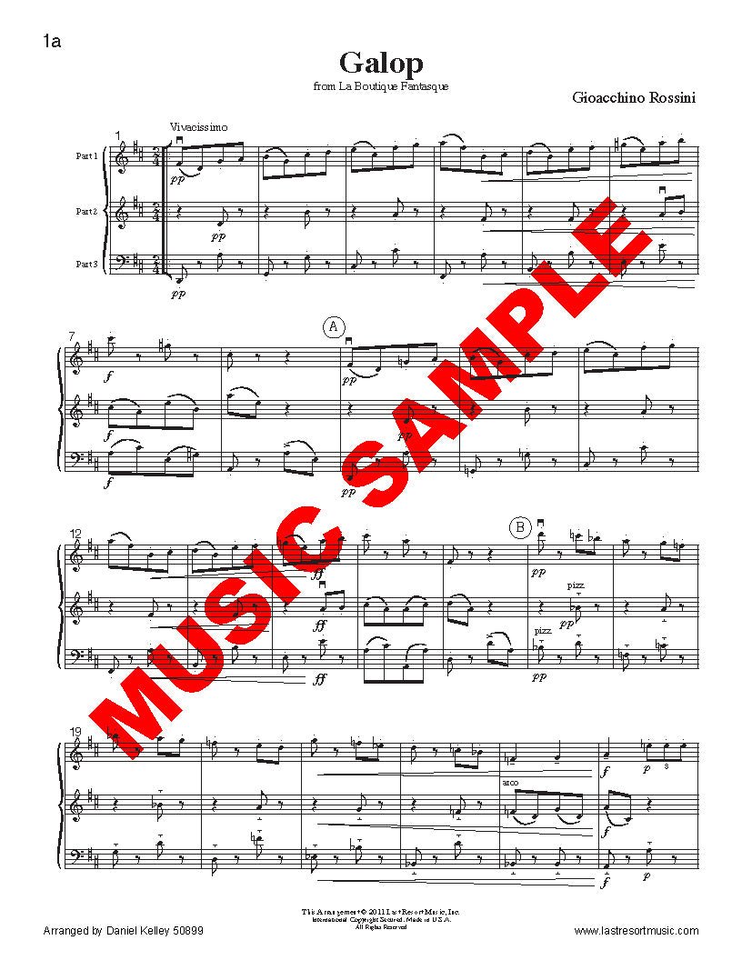 Music for Three, Volume 8 - Last Resort Music Publishing