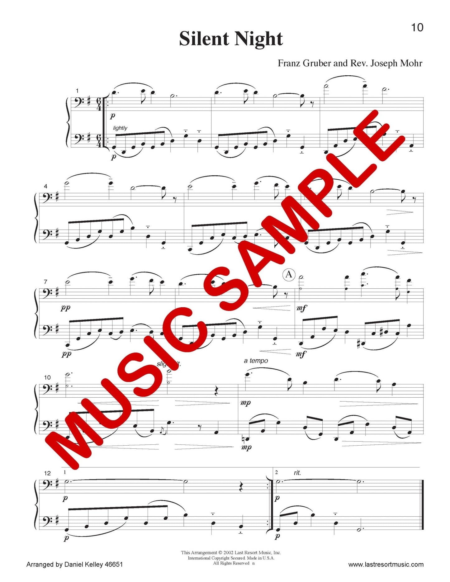 Music for Two Christmas Volume 1 - Cello or Bassoon & Cello or Bassoon - Last Resort Music Publishing