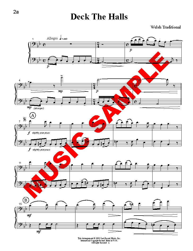 Music for Two Trombones - Christmas Volume - Last Resort Music Publishing