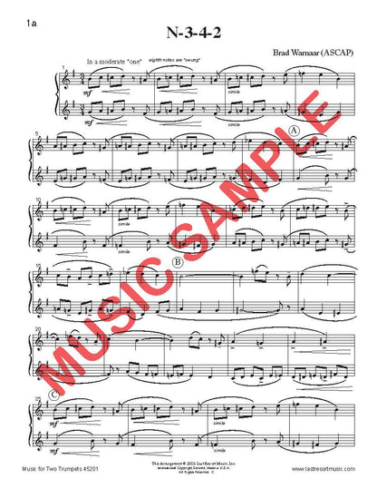 Music for Two Trumpets - Volume 1 - Last Resort Music Publishing