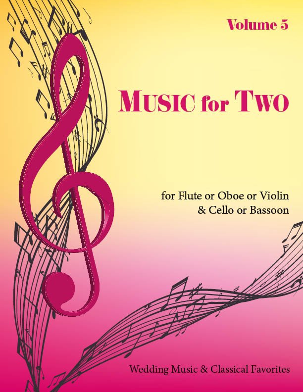 Music for Two Volume 5 - Flute or Oboe or Violin & Cello or Bassoon - Last Resort Music Publishing