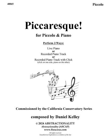 Piccaresque! for Piccolo & Piano - Last Resort Music Publishing