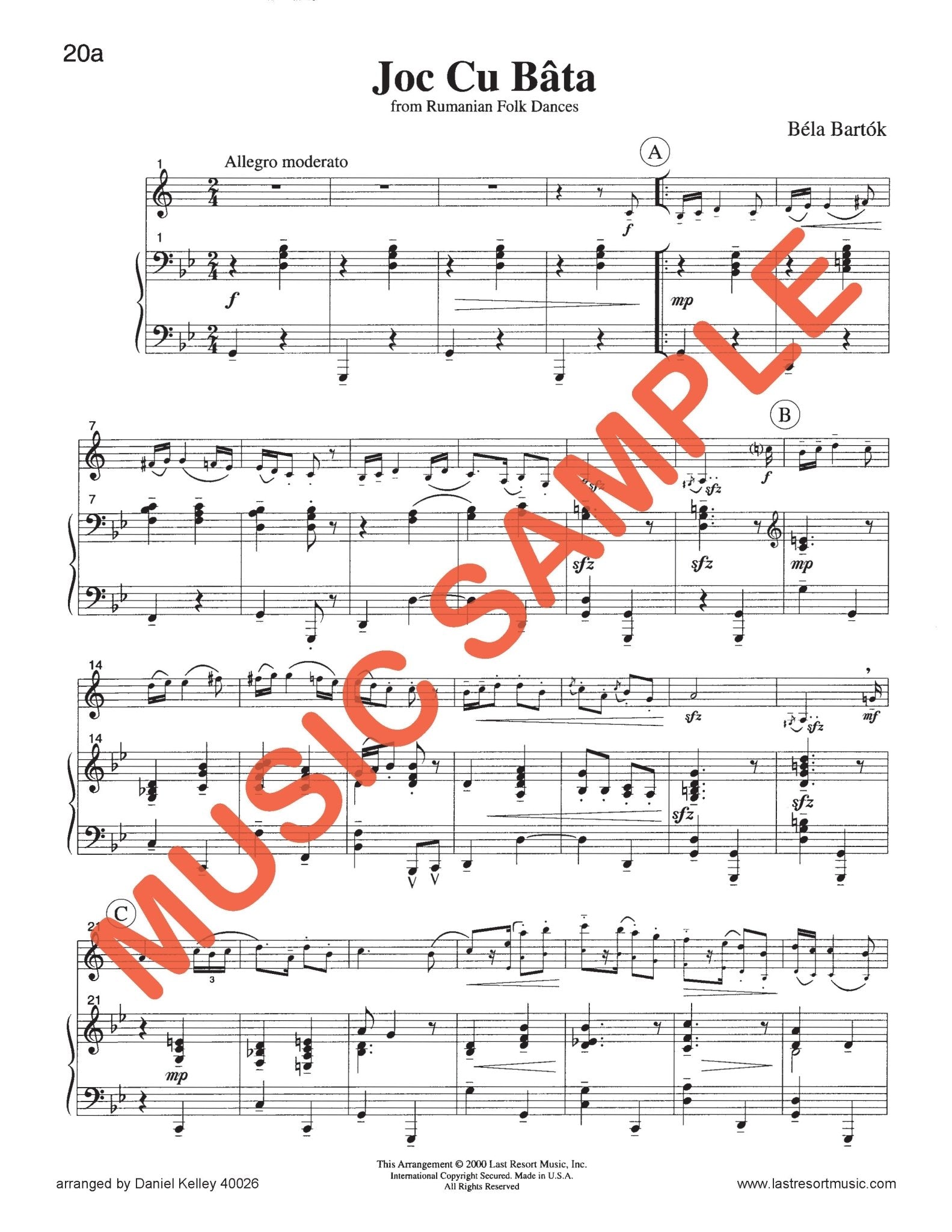 Solos for the Intermediate Clarinetist, Volume 1 - Last Resort Music Publishing