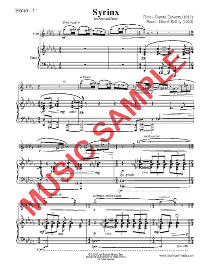 Syrinx for Flute & Piano - Last Resort Music Publishing