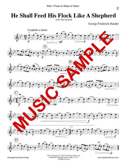 The Messiah for Trio - Last Resort Music Publishing