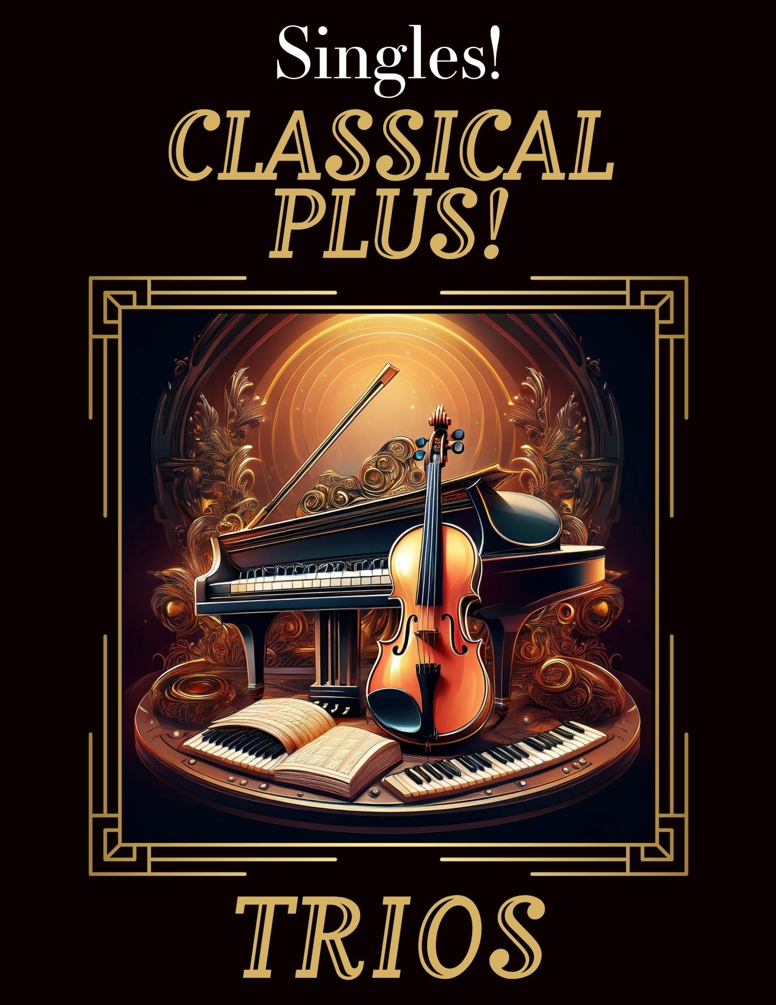 TRIO SINGLES: Classical Plus! for Trio CHOOSE a TITLE! - Last Resort Music Publishing