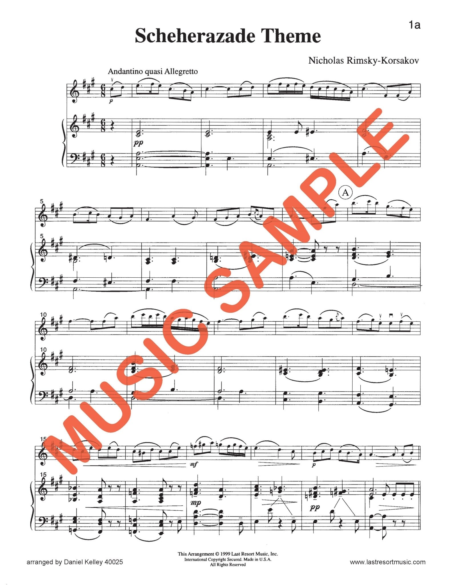 Twenty Encore & Recital Pieces for Violin & Piano - Last Resort Music Publishing