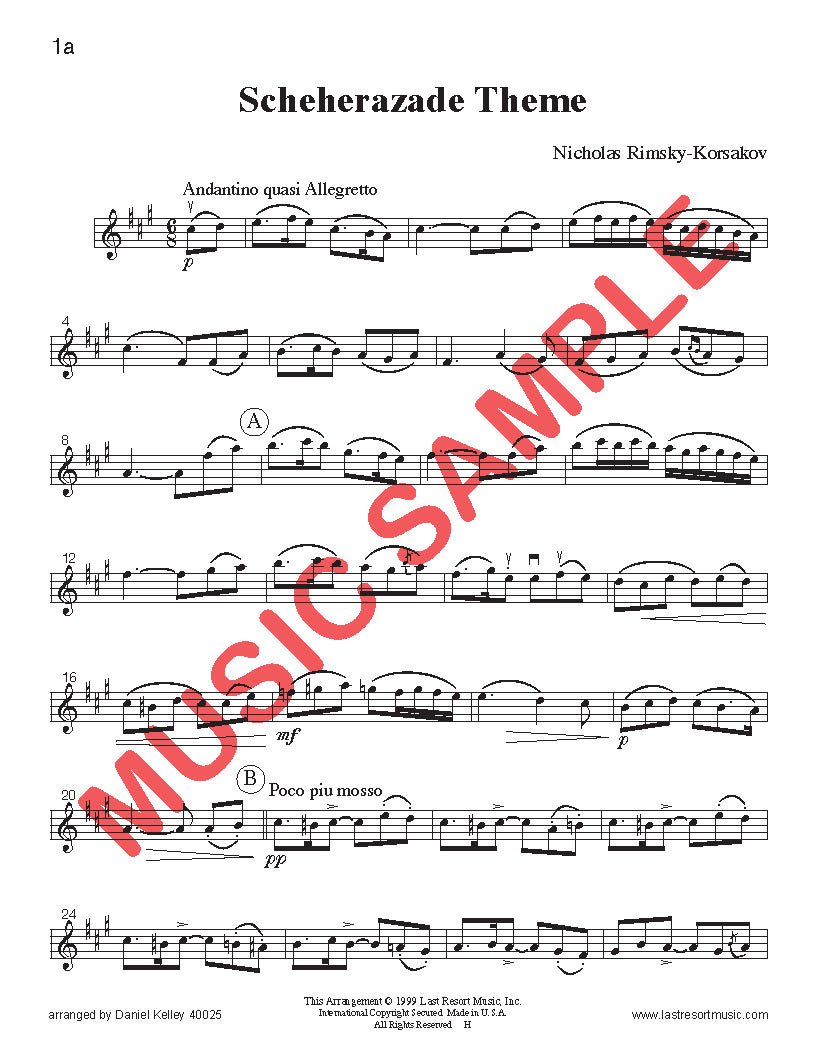 Twenty Encore & Recital Pieces for Violin & Piano - Last Resort Music Publishing