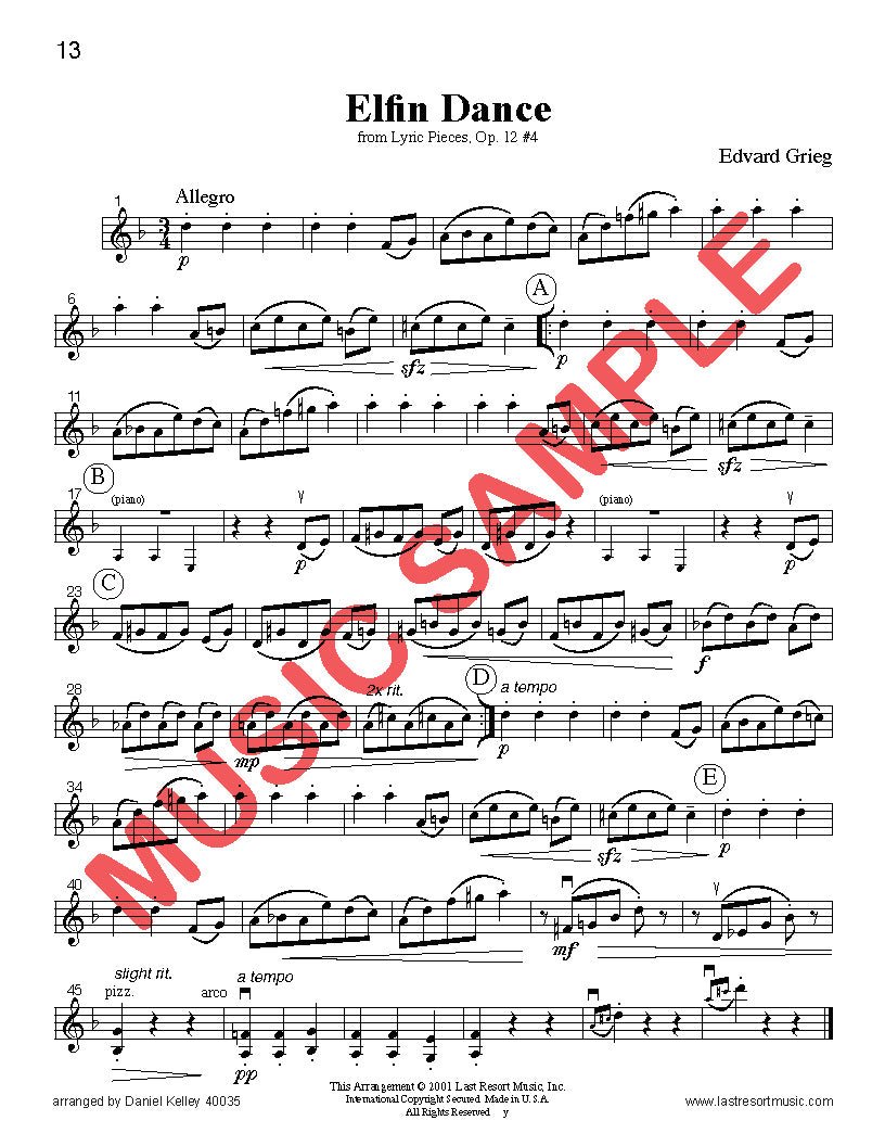Twenty Encore & Recital Pieces for Violin & Piano - Last Resort Music Publishing