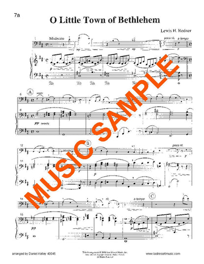 Twenty Intermediate Christmas Solos for Cello or Bassoon & Piano - Last Resort Music Publishing