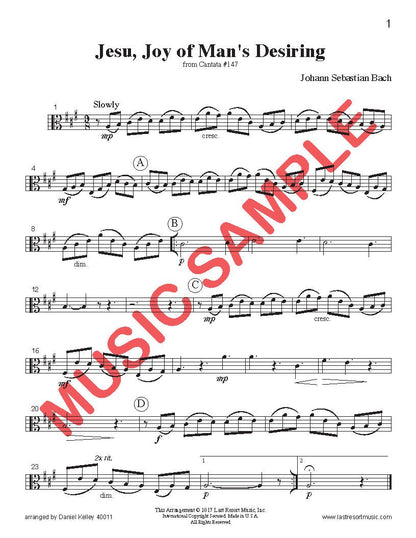 Twenty Sacred & Spiritual Solos - Viola & Piano - Last Resort Music Publishing