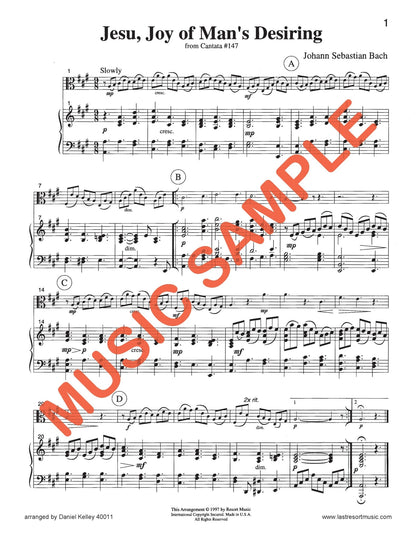 Twenty Sacred & Spiritual Solos - Viola & Piano - Last Resort Music Publishing