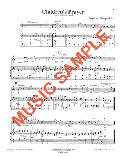 Twenty Sacred & Spiritual Solos - Violin or Flute or Oboe & Piano - Last Resort Music Publishing
